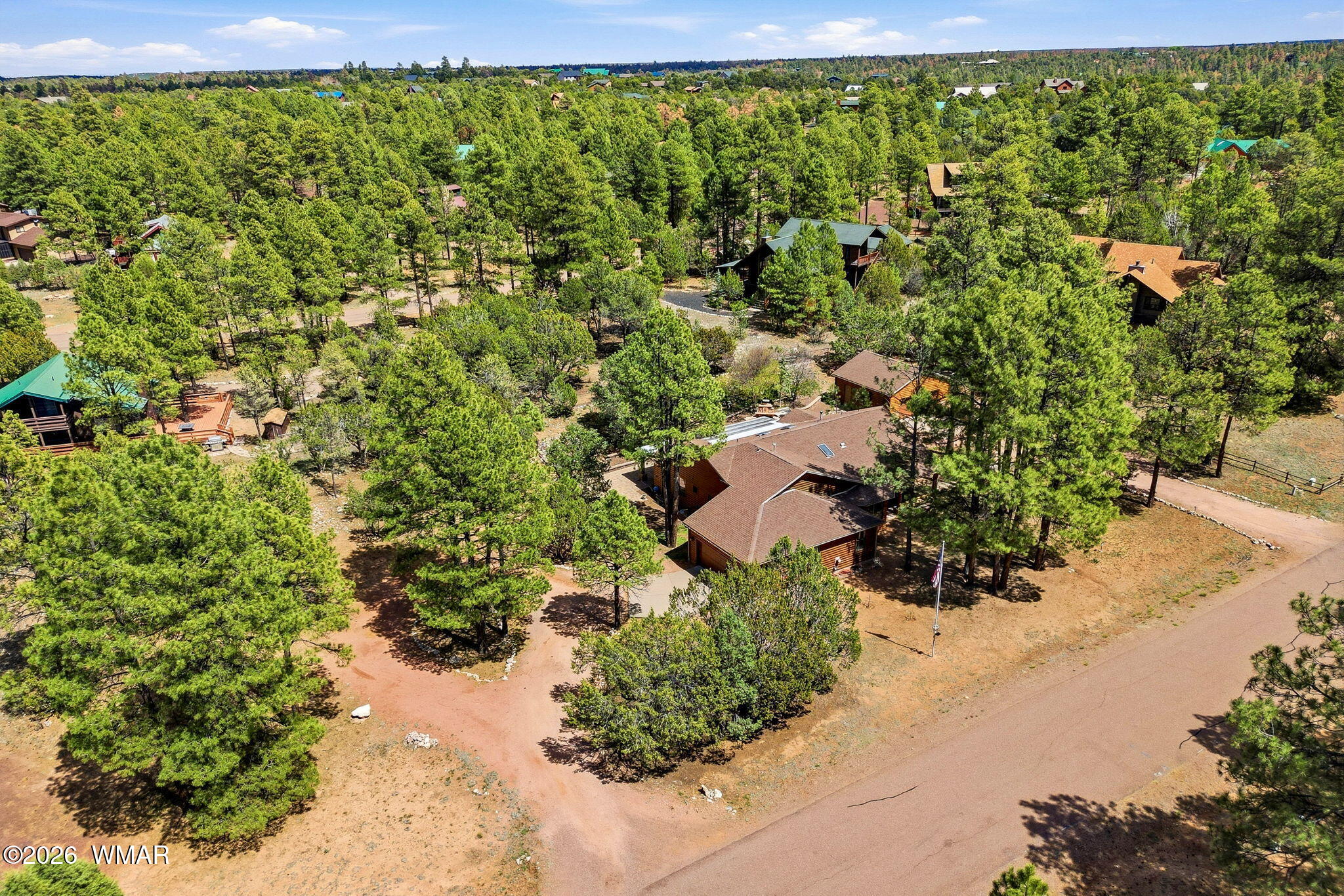 2236 Roundabout Way Overgaard, AZ 85933 - Photo 44 of 45 a view of a garden