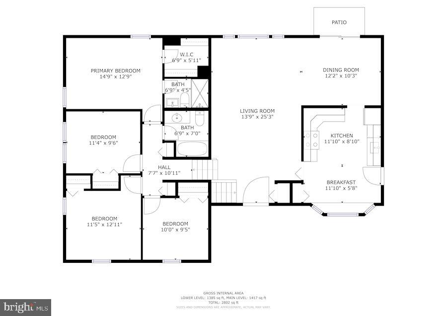 13114 Fernedge Road Silver Spring, MD 20906 - Photo 35 of 37 Main and Upper Levels