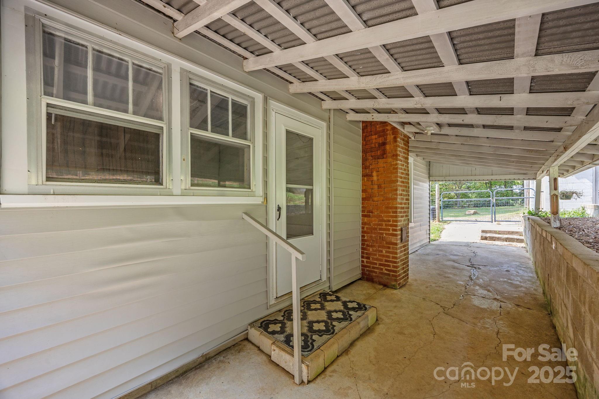 300 Gap Creek Road Fletcher, NC 28732 - Photo 39 of 48 a view of backyard with hardwood