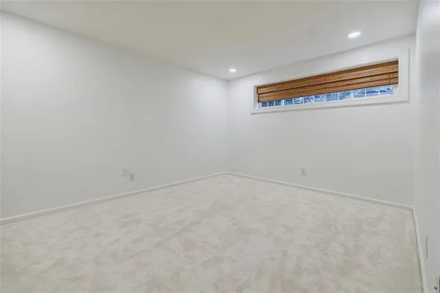 a view of empty room