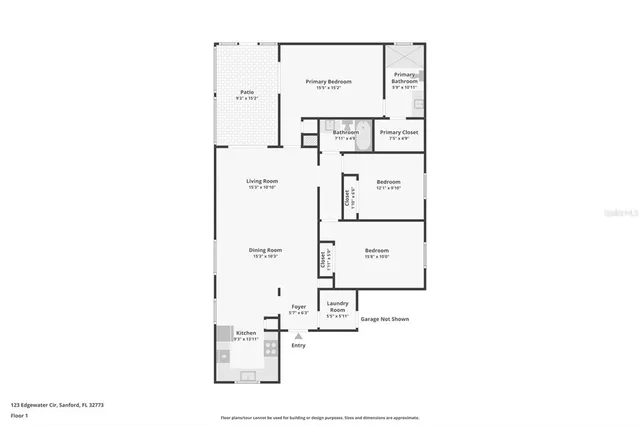 $1,995 | 123 Edgewater Circle, Sanford, FL 32773