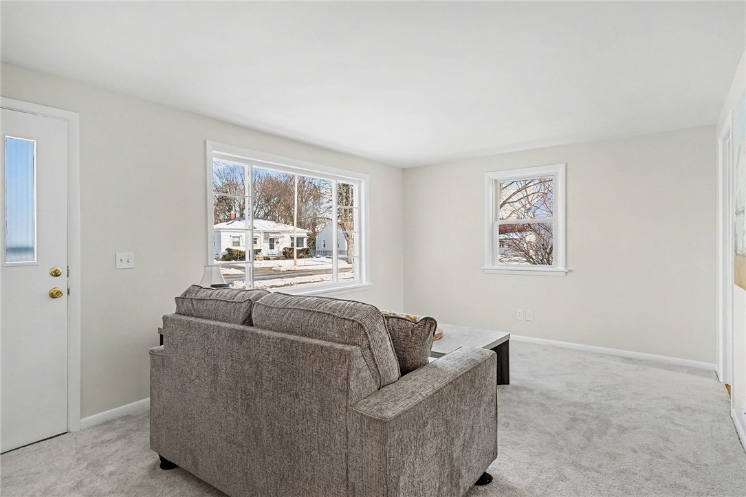 45 Studley Street Rochester, NY 14616 - Photo 6 of 25 Living Room - flooded with natural light and nearl