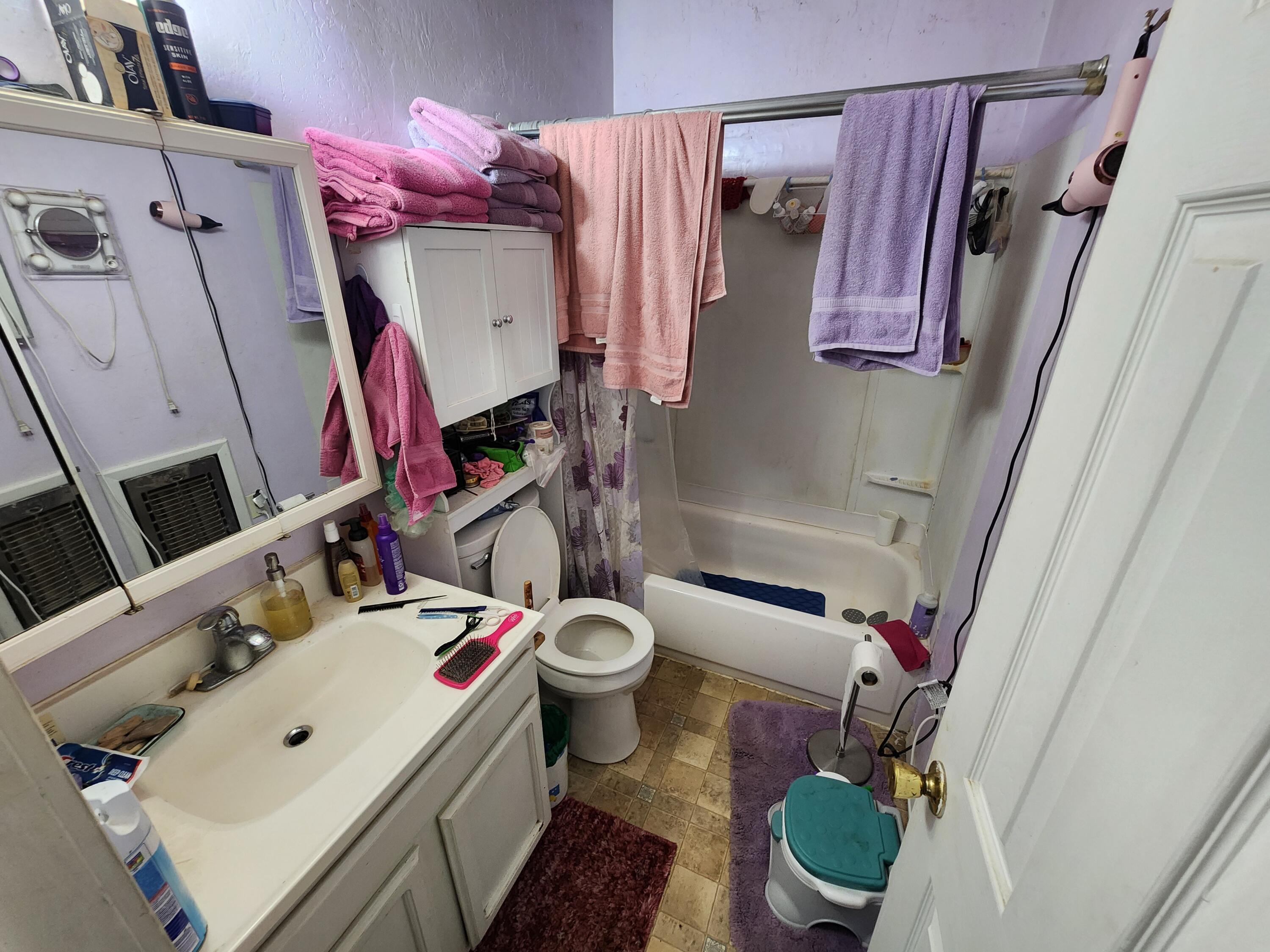 29151 Beatty Drive Beatty, OR 97621 - Photo 14 of 16 a bathroom with a sink vanity mirror and toilet