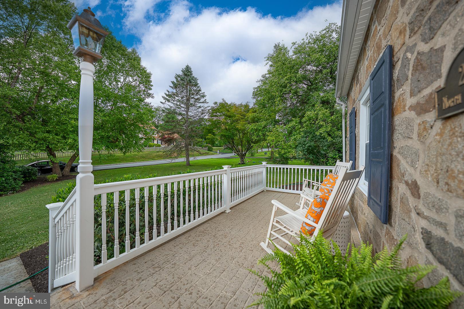 213 North Fairfield Road Devon, PA 19333 - Photo 4 of 50 Inviting Front Porch