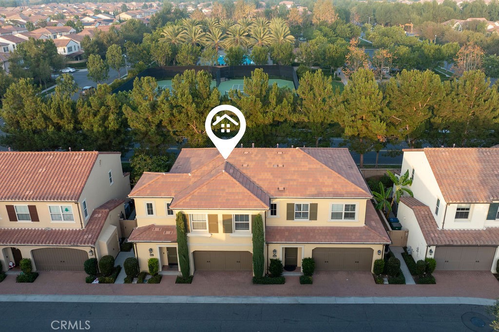 120 Gemstone Irvine, CA 92620 - Photo 30 of 43 an aerial view of a house