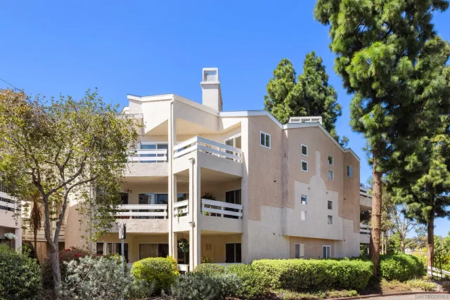 a aerial view of a multi story building