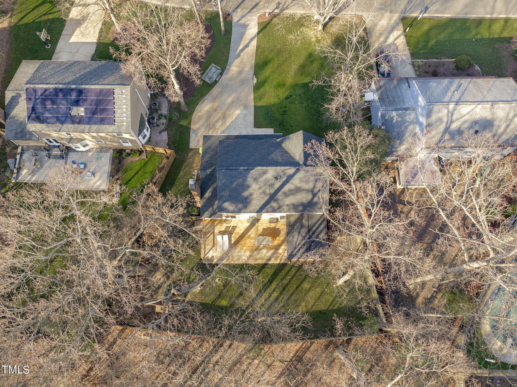 4520 Wingate Drive Raleigh, NC 27609 - Photo 34 of 34 Aerial View
