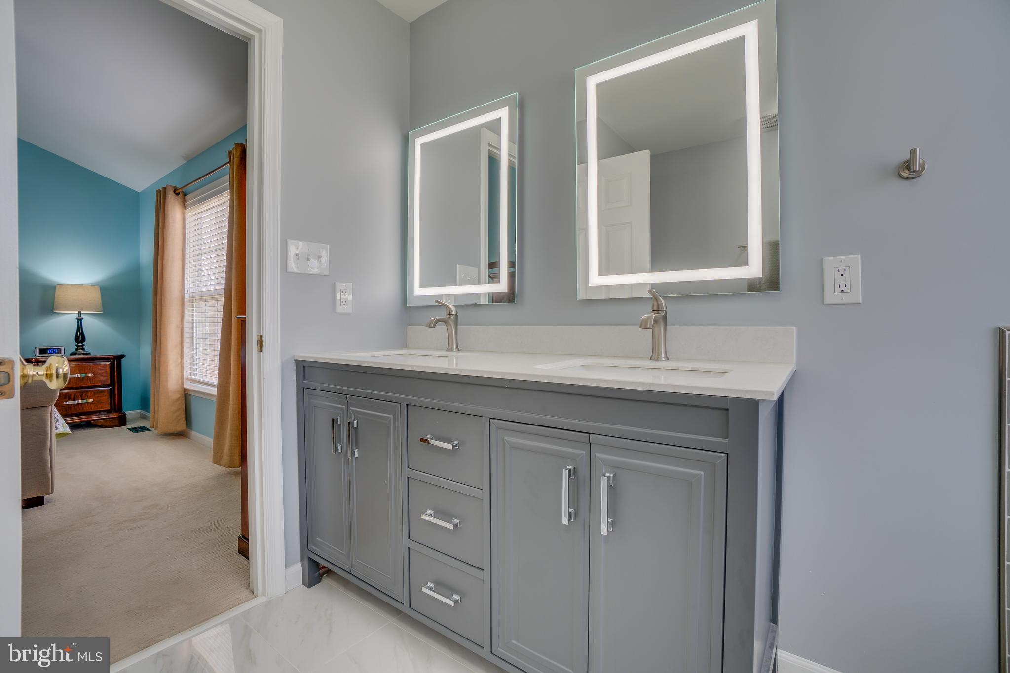 10 Ridgeway Road Stafford, VA 22556 - Photo 26 of 46 Dual Vanity w/ LED lighted mirrors