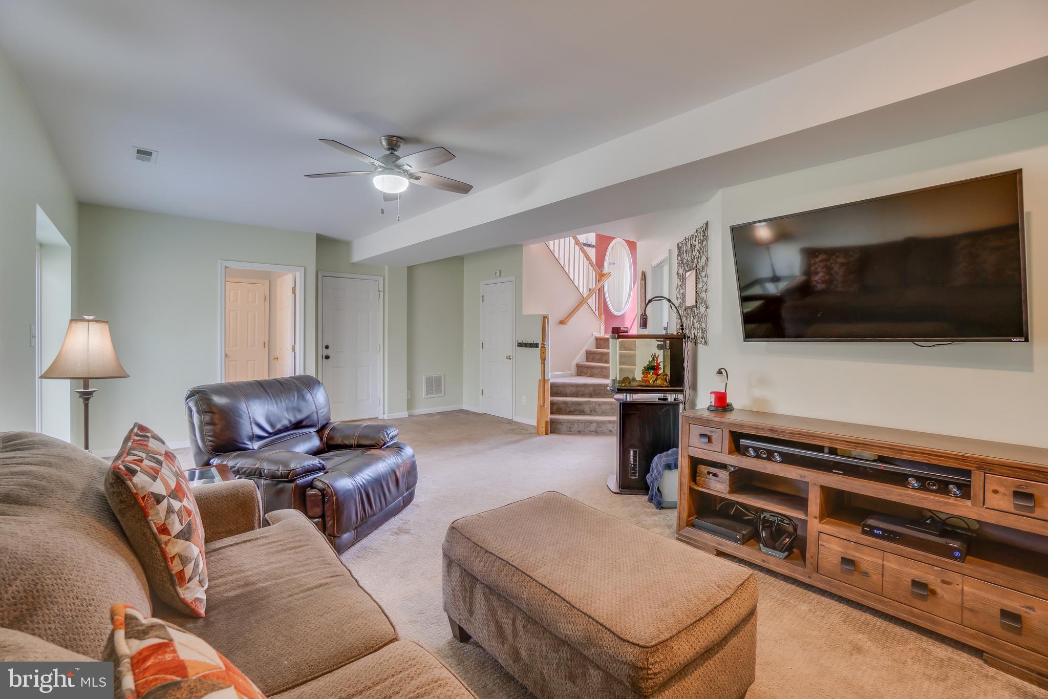 10 Ridgeway Road Stafford, VA 22556 - Photo 36 of 46 spacious lower level rec room