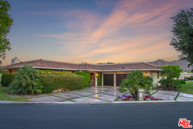 6 Exeter Court Rancho Mirage, CA 92270 - Photo 54 of 54 a front view of house with a yard