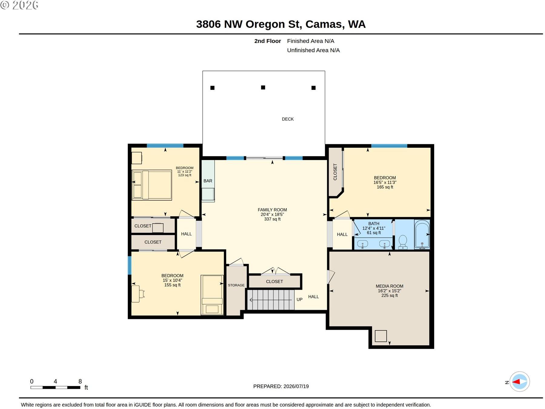 3806 Northwest Oregon Street Camas, WA 98607 - Photo 46 of 46 Floor Plan