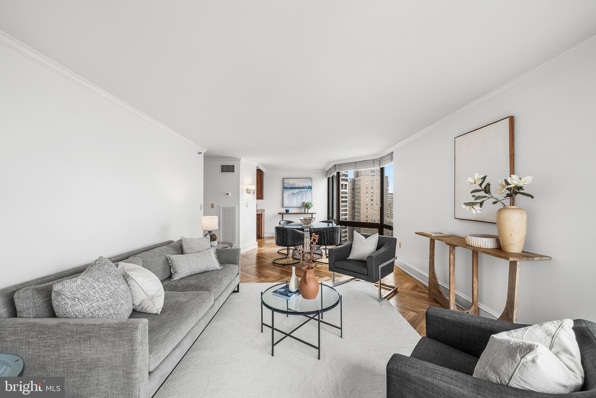 2018 Walnut Street, Unit 21L Philadelphia, PA 19103 - Photo 11 of 39 Modern elegance with city views.