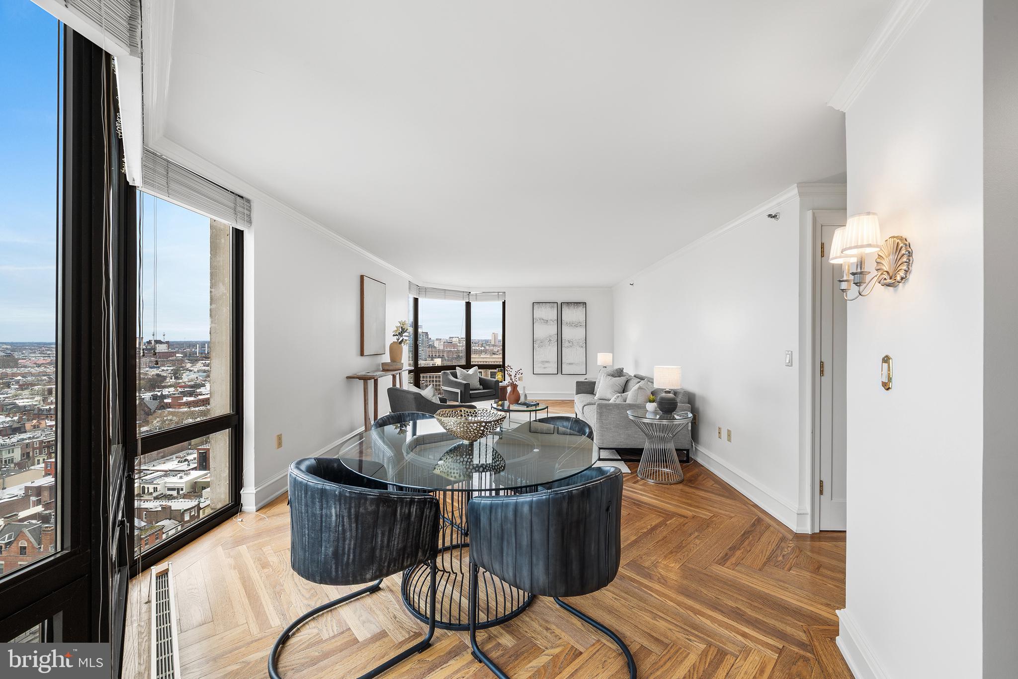 2018 Walnut Street, Unit 21L Philadelphia, PA 19103 - Photo 16 of 39 Stunning city views from modern space.