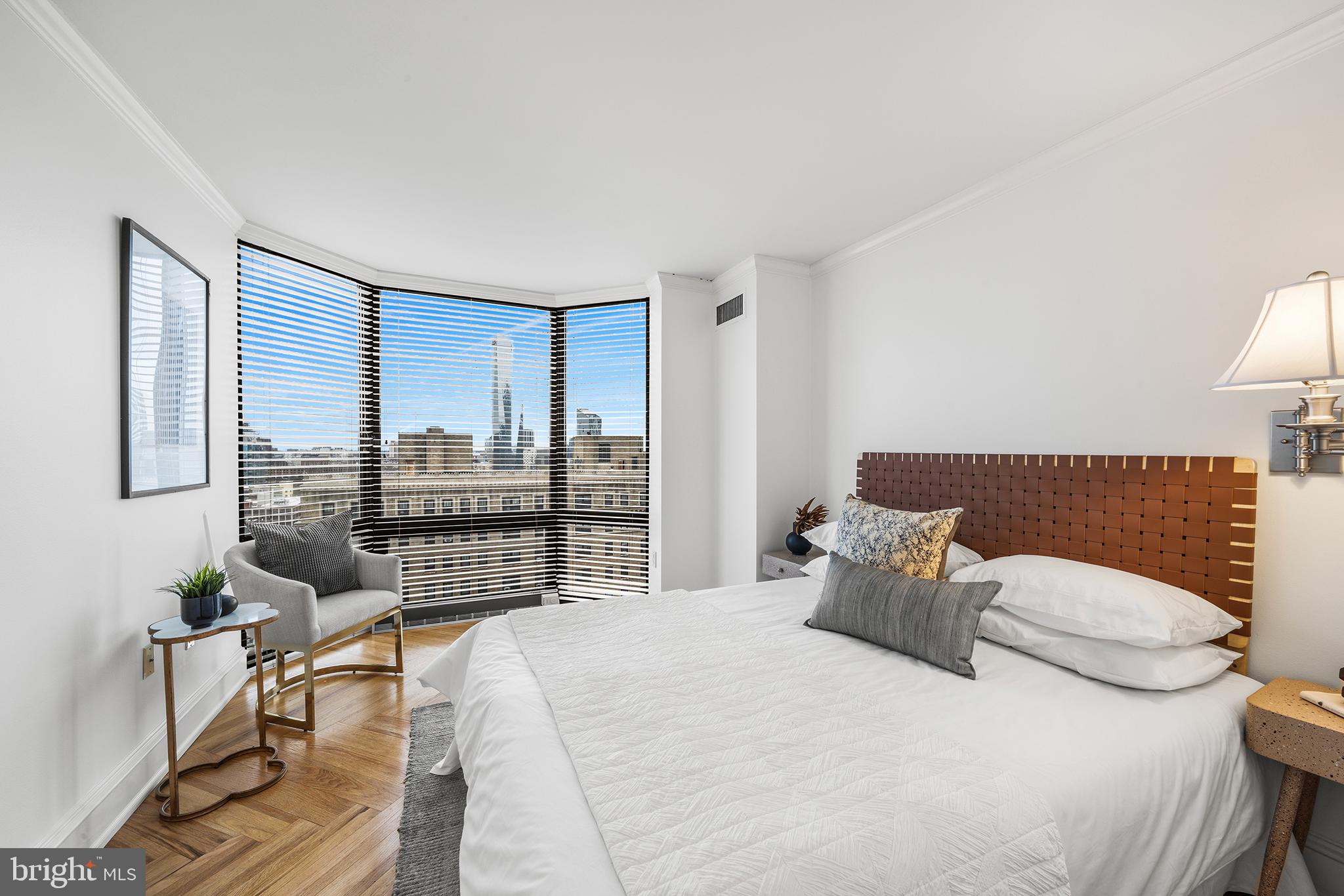 2018 Walnut Street, Unit 21L Philadelphia, PA 19103 - Photo 24 of 39 Cityscape views from a cozy retreat.
