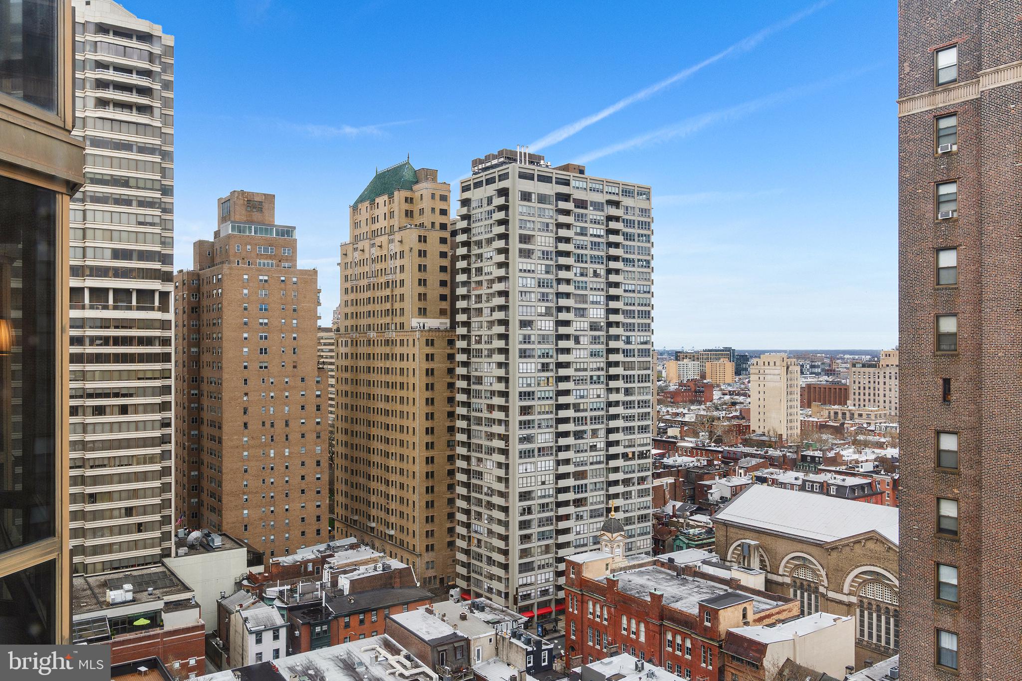 2018 Walnut Street, Unit 21L Philadelphia, PA 19103 - Photo 35 of 39 Urban skyline with city charm.