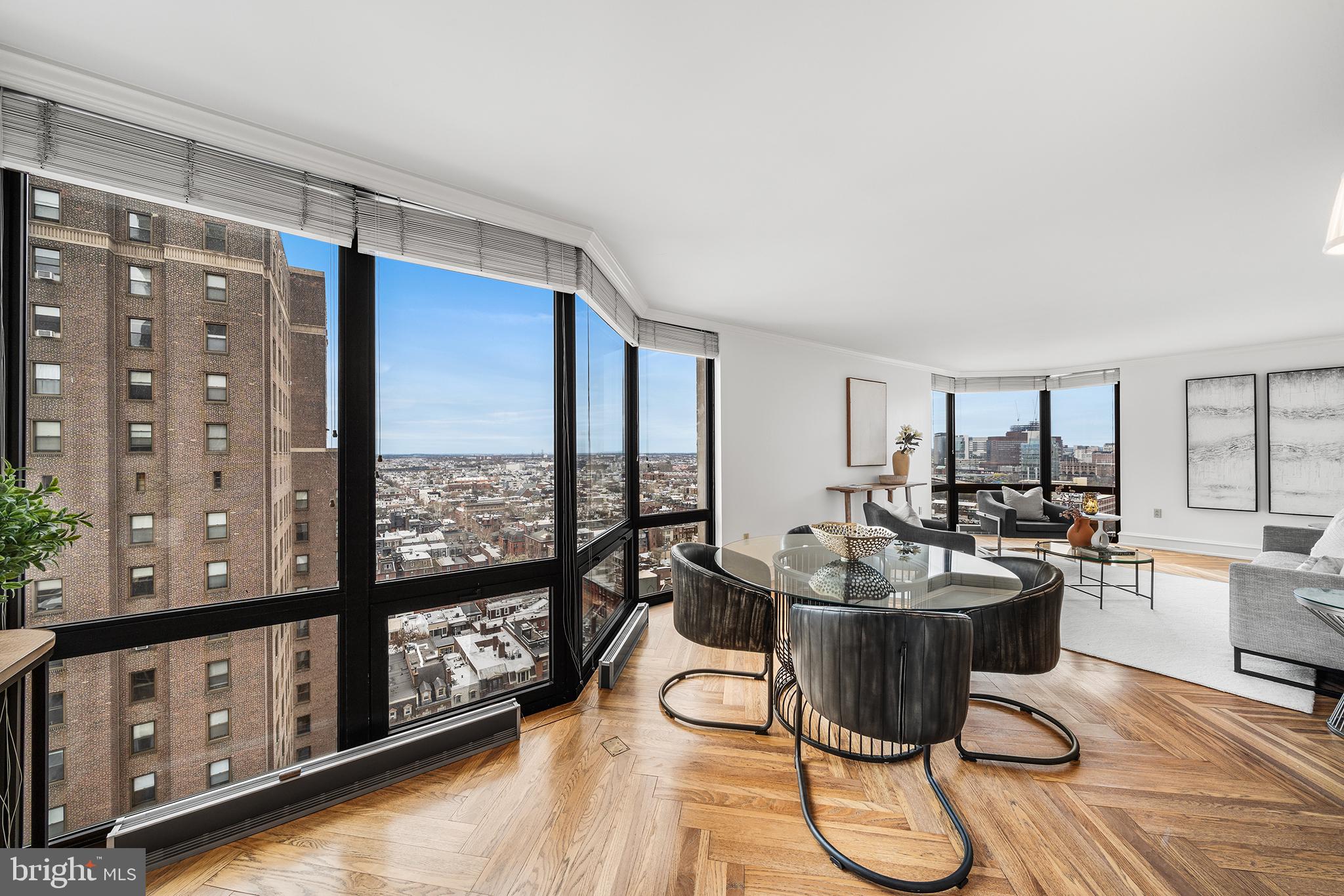 2018 Walnut Street, Unit 21L Philadelphia, PA 19103 - Photo 9 of 39 Stunning city views from modern heights.