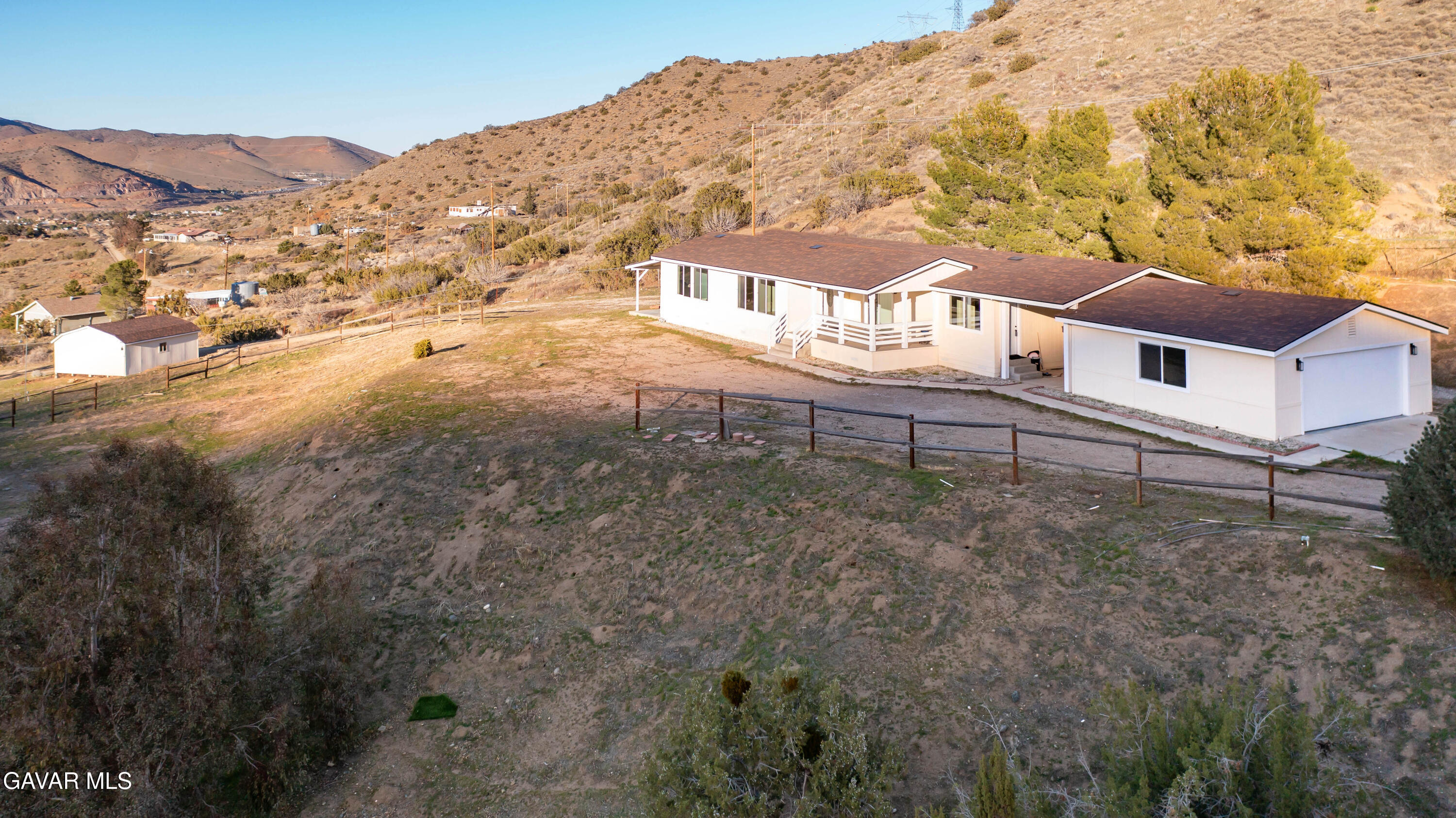 32010 Quirk Road Acton, CA 93550 - Photo 33 of 38 a view of a house with a yard