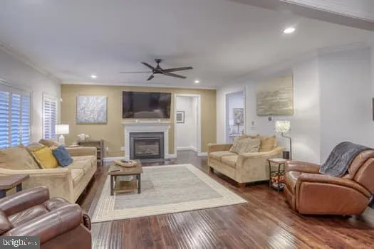 a spacious bedroom with a bed and a table