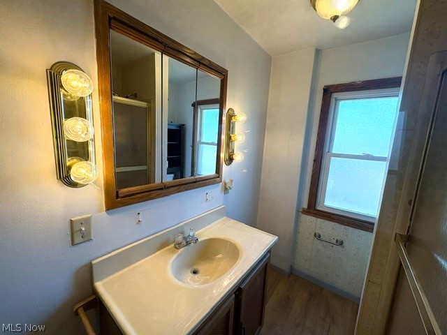 1919 Parkman Road Northwest Warren, OH 44485 - Photo 13 of 41 Sink showing tri-medicine cabinet with mirror