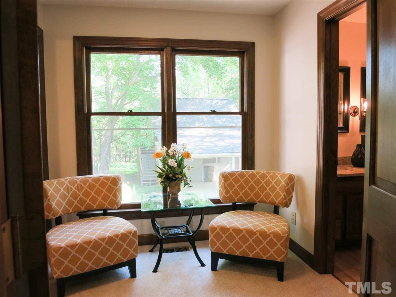 809 Ivanhoe Drive Raleigh, NC 27615 - Photo 20 of 30 View of the Master Bedroom Sitting Area w/WIC.