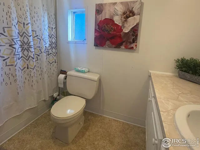 a white toilet sitting next to a shower curtain