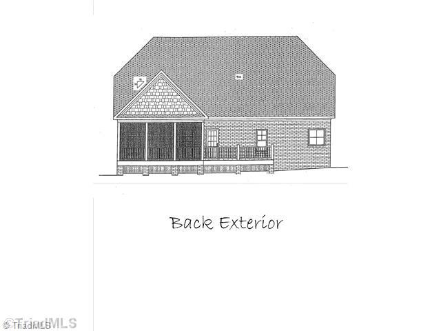8505 Julina Drive Oak Ridge, NC 27310 - Photo 4 of 6 Exterior Back.