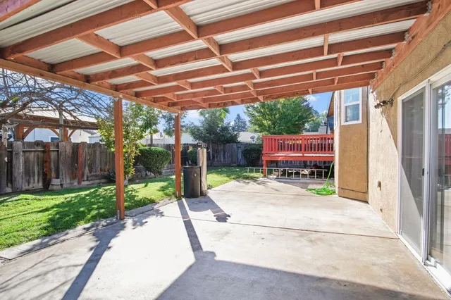 a house view with a sitting space