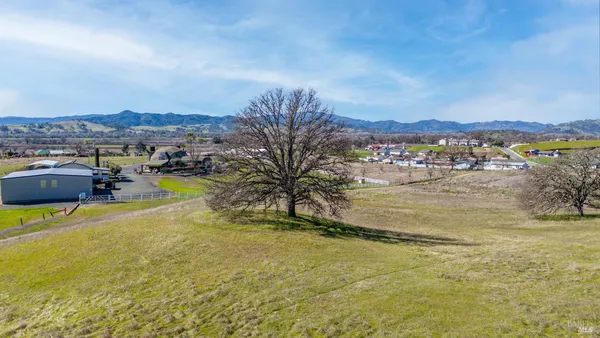 a view of a swimming pool with an ocean view