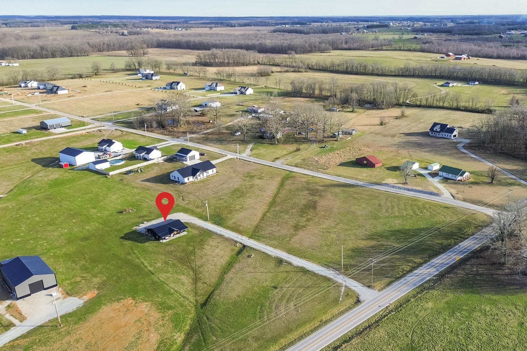 154 North Old Military Road Summertown, TN 38483 - Photo 36 of 45 a view of a swimming pool and a yard