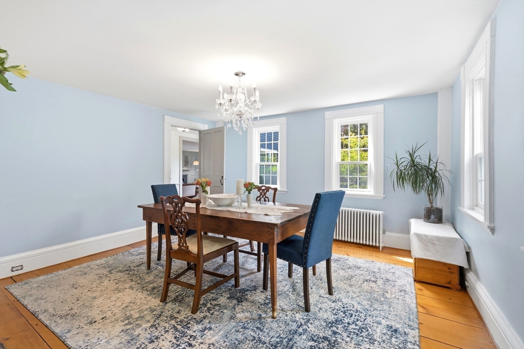 22 Stinson Road Andover, MA 01810 - Photo 12 of 40 a view of a dining room with furniture and window