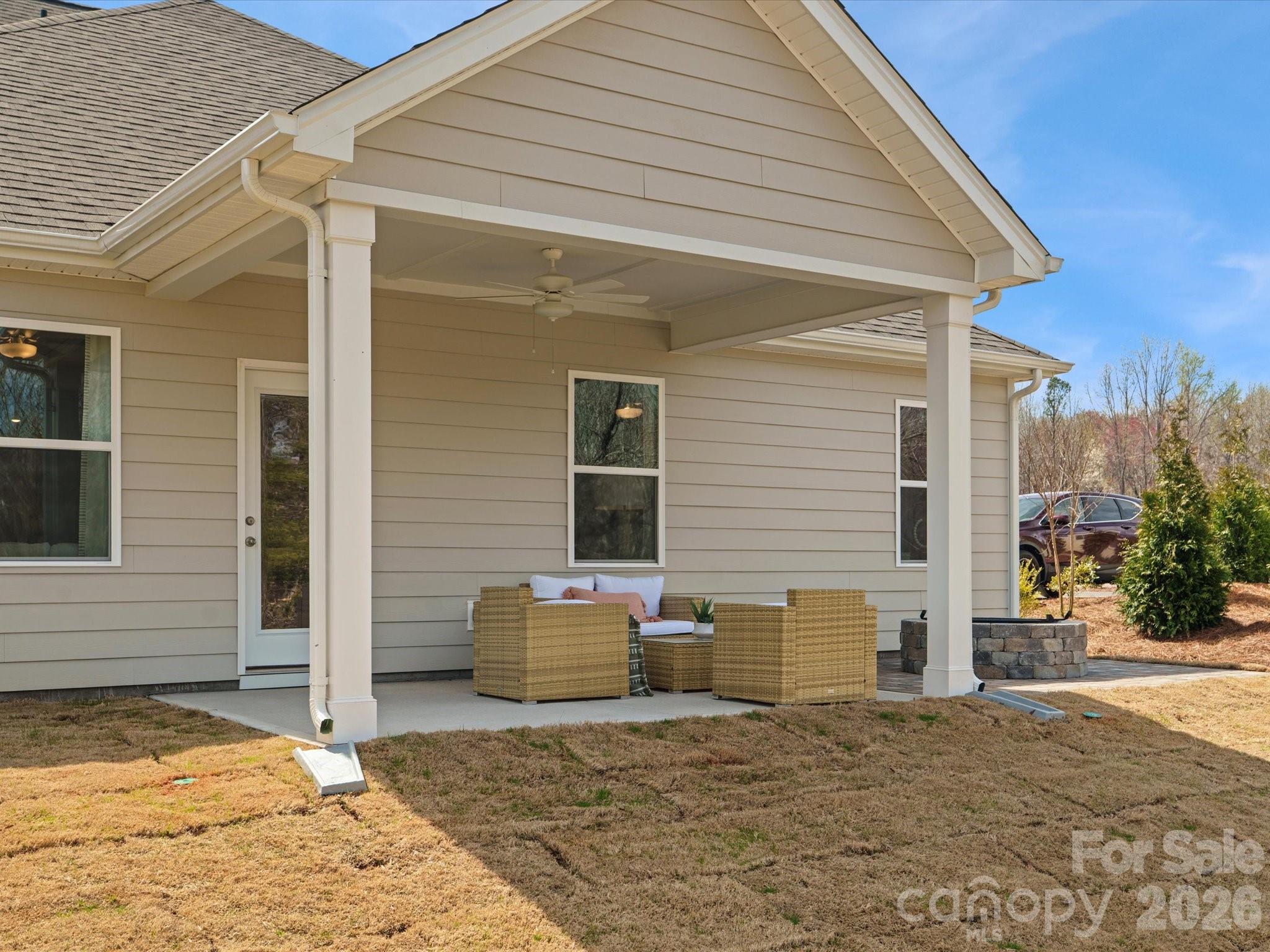 4050 Puddle Pond Road Indian Trail, NC 28079 - Photo 19 of 22 a view of a house with backyard