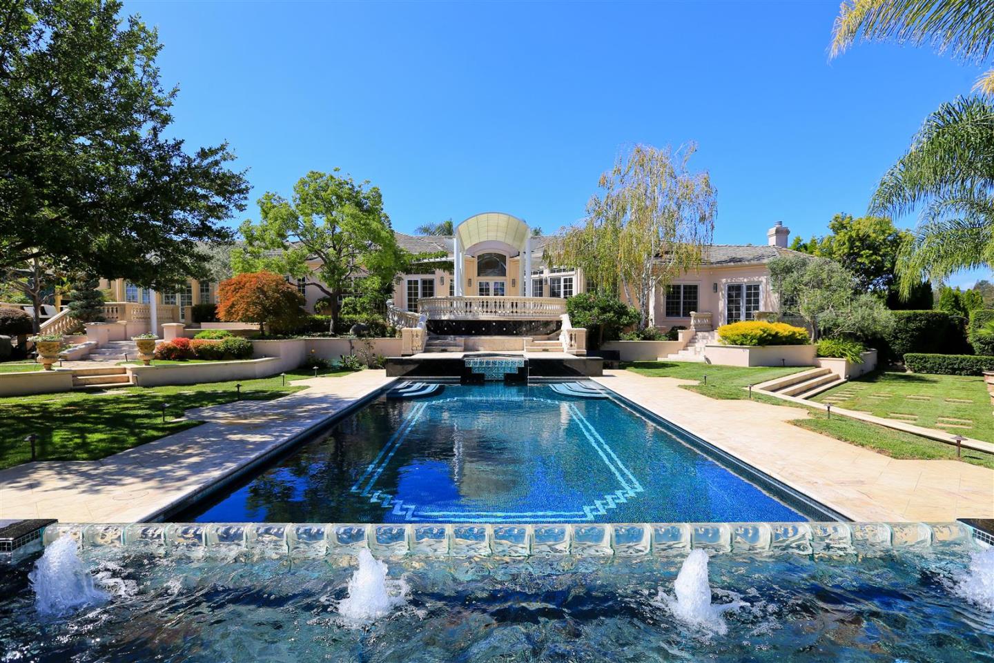 24289 Hillview Road Los Altos Hills, CA 94024 - Photo 1 of 32 a view of a house with swimming pool