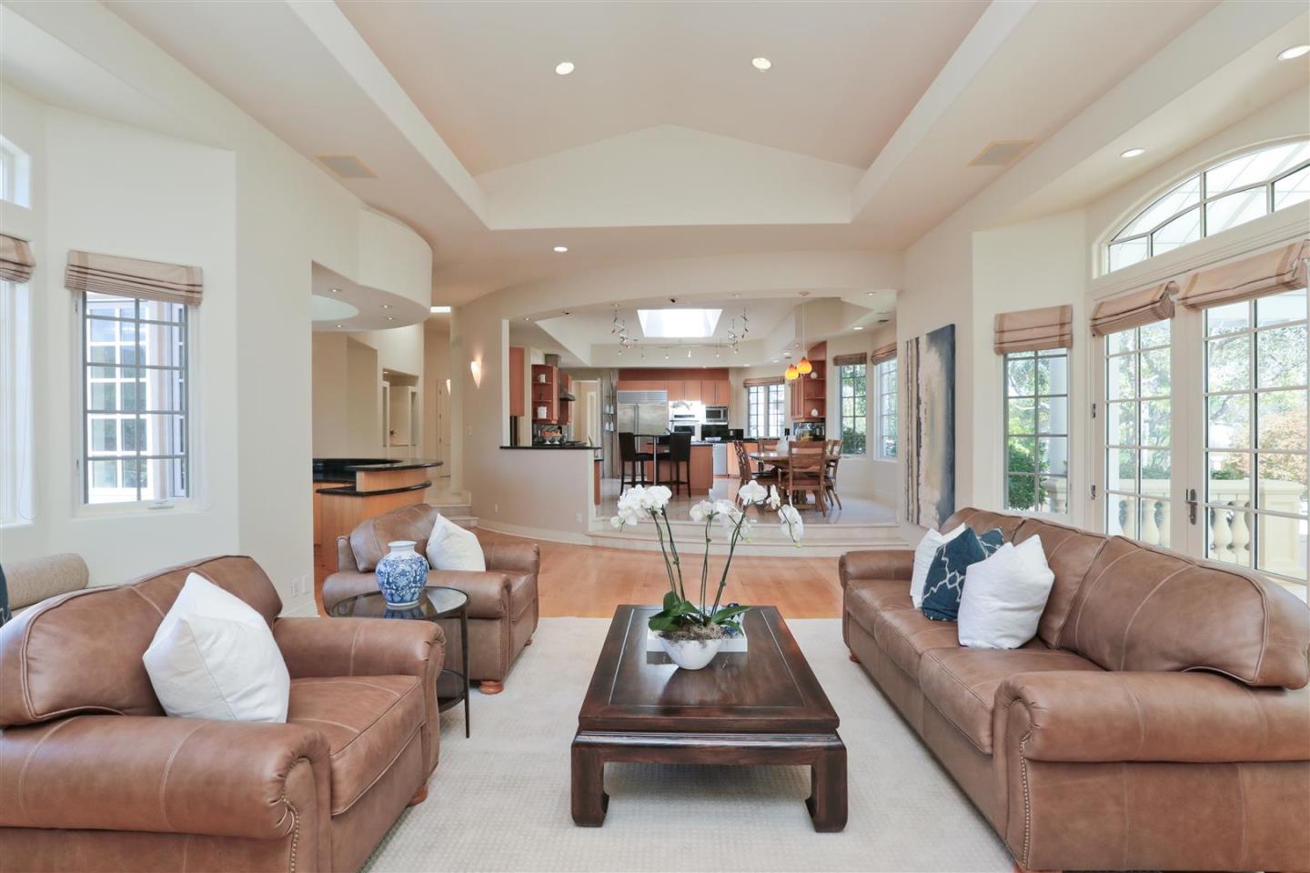 24289 Hillview Road Los Altos Hills, CA 94024 - Photo 18 of 32 a living room with furniture and a large window