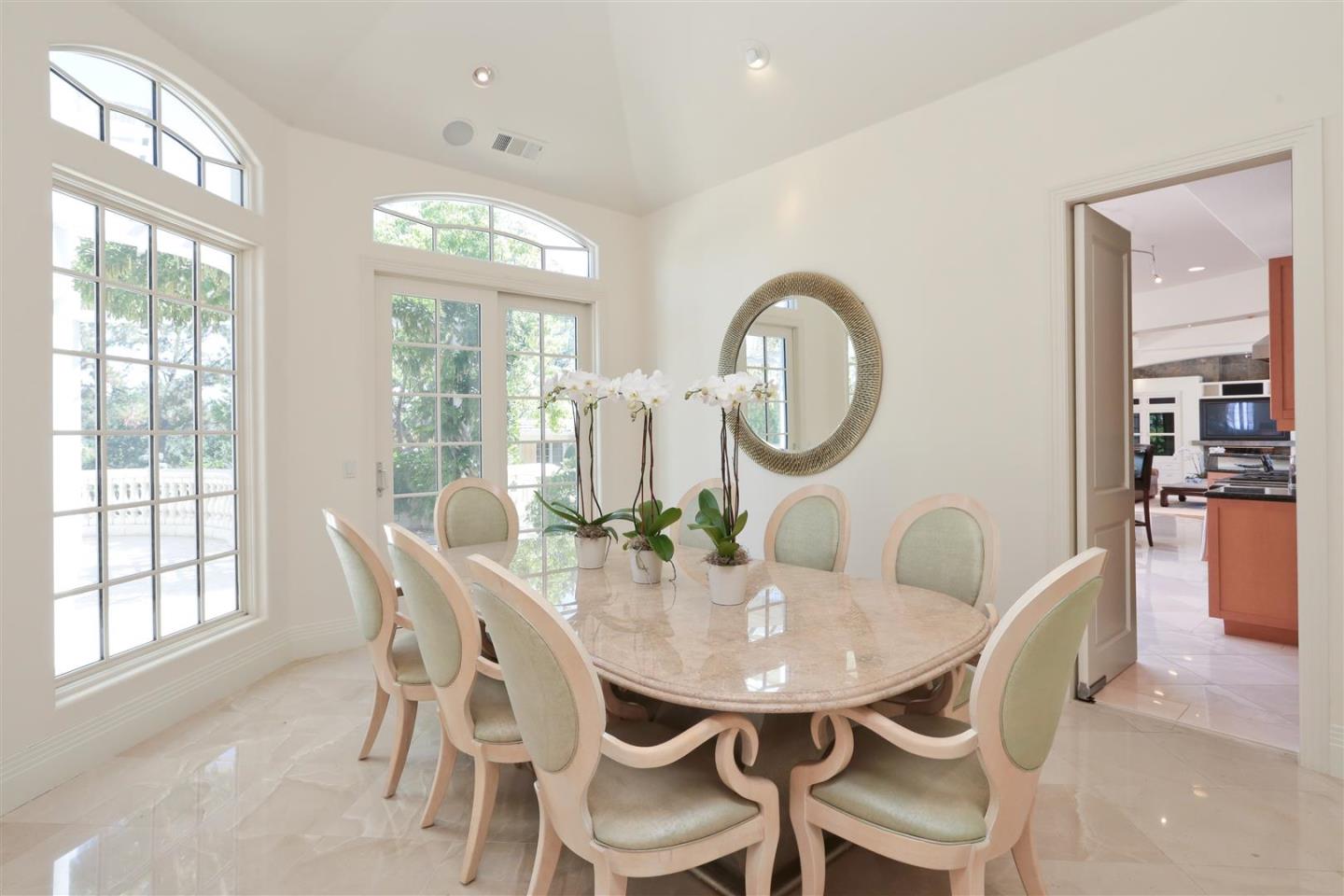 24289 Hillview Road Los Altos Hills, CA 94024 - Photo 8 of 32 a view of a dining room with furniture window and outside view