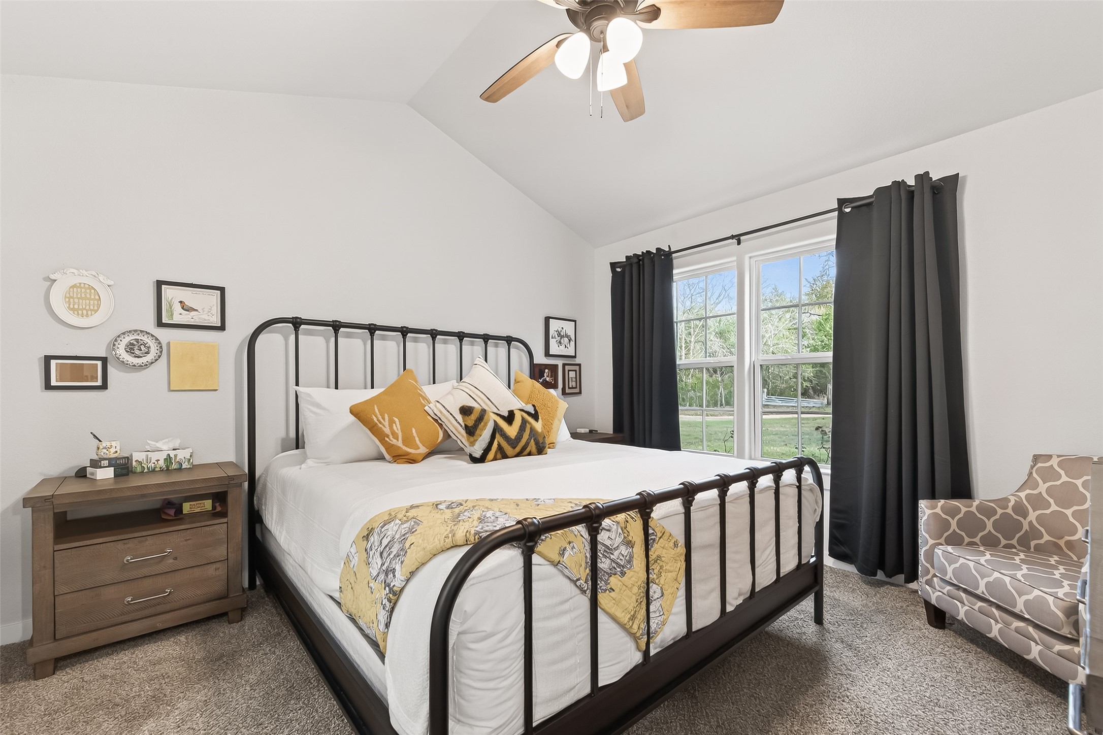 1047 Dungens Mill Road Columbus, TX 78934 - Photo 23 of 44 a bedroom with a bed and a window