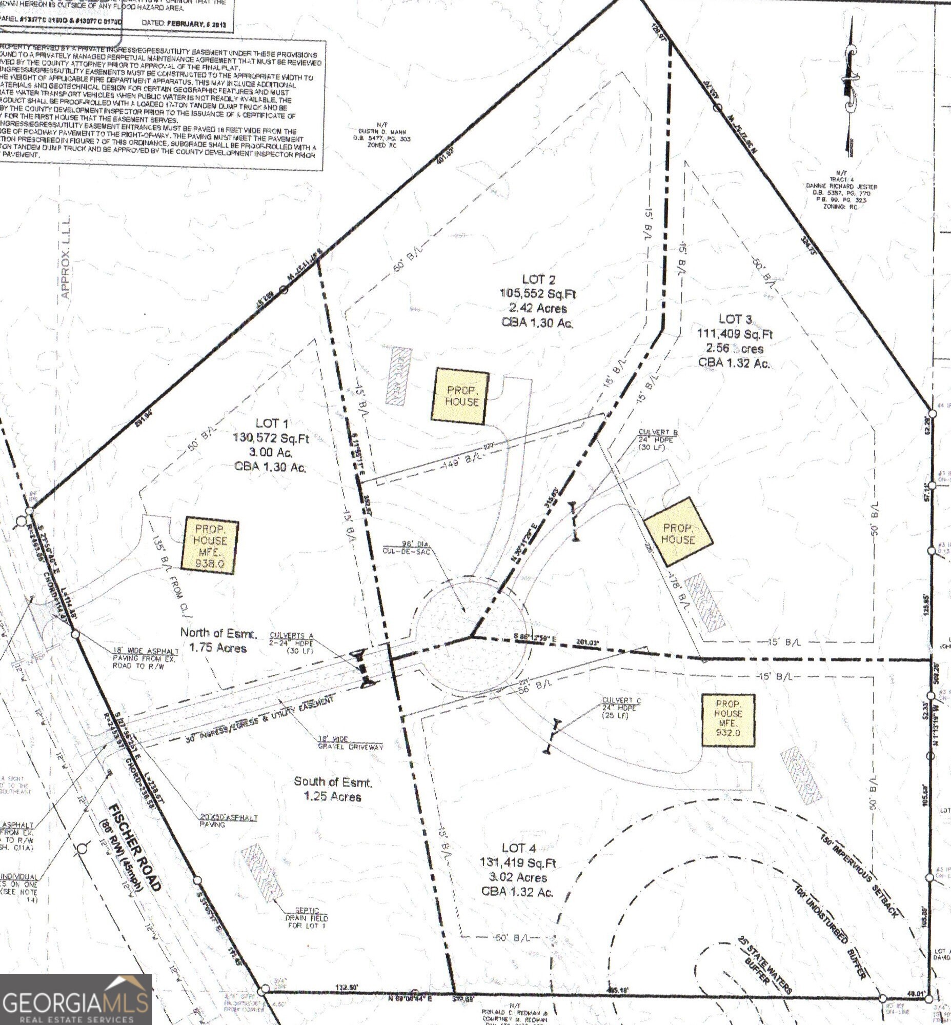 2043 Fischer Road Sharpsburg, GA 30277 - Photo 50 of 51 Lot 3 - 2.56 Acres