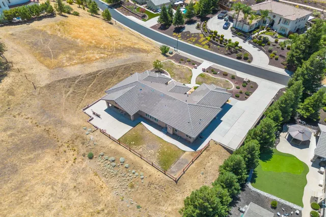 a view of a city with mountains