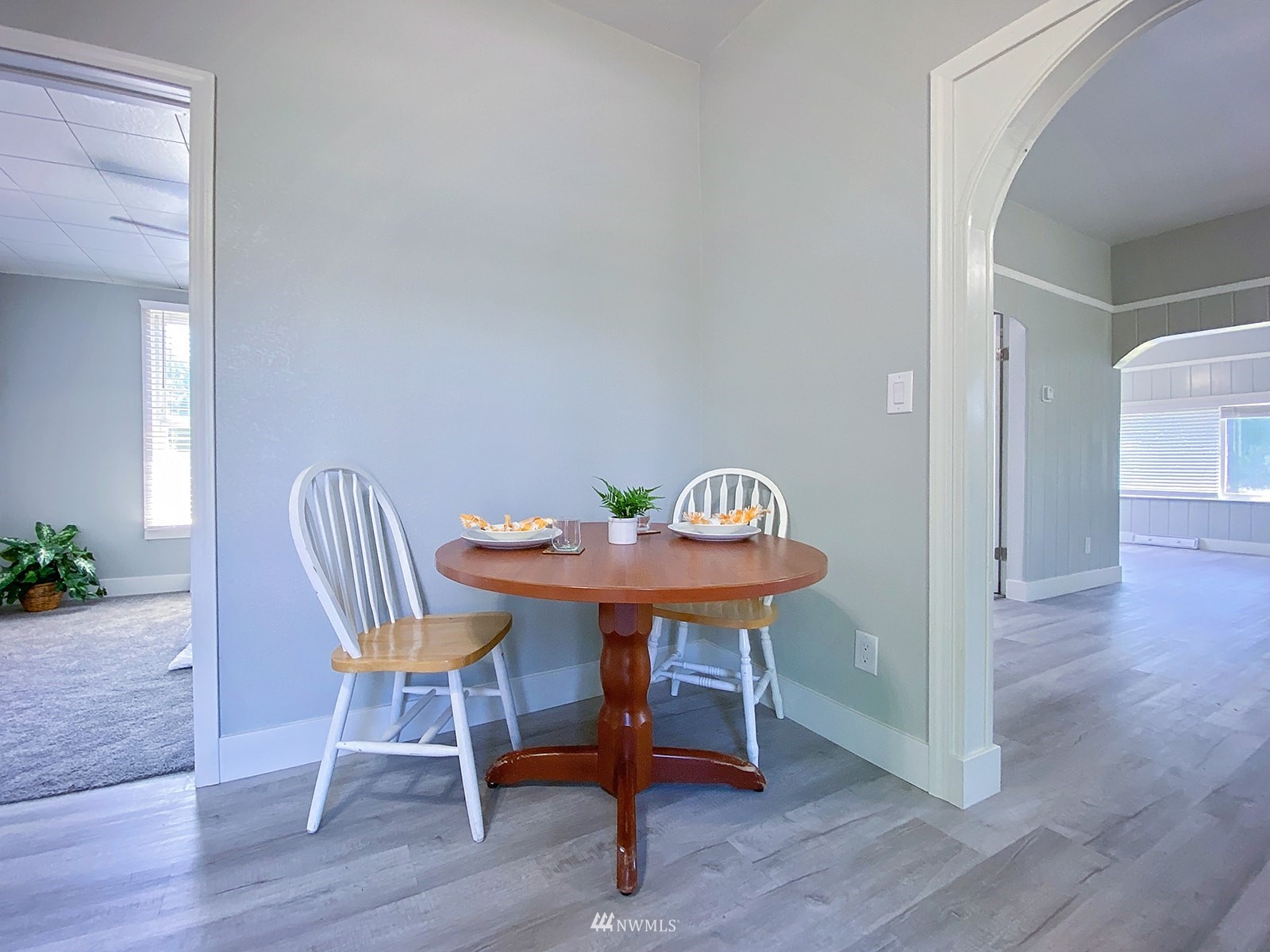 1005 9th Street Southwest Puyallup, WA 98371 - Photo 16 of 40 a view of a room with furniture and wooden floor
