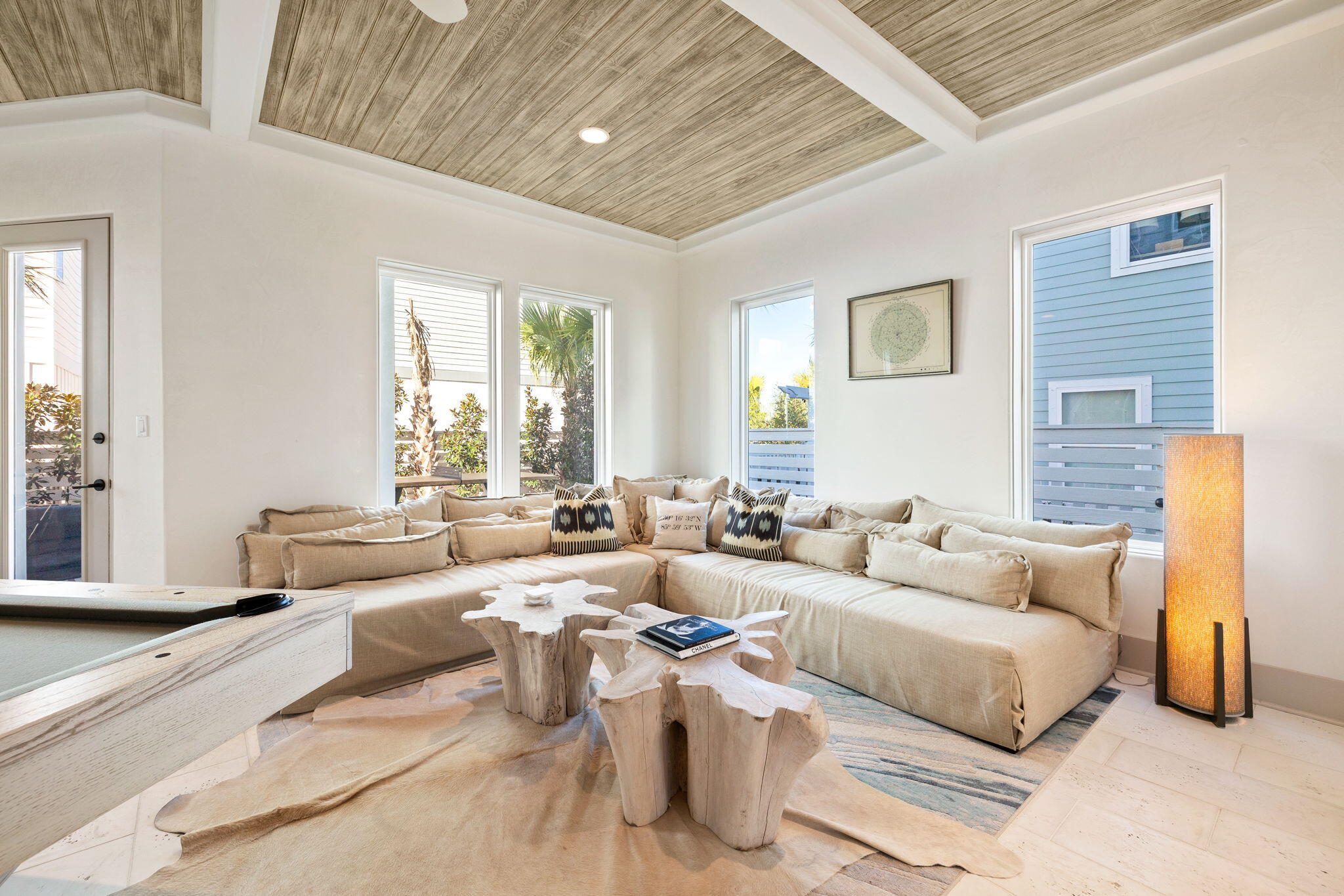 18 Inlet Heights Lane Inlet Beach, FL 32461 - Photo 15 of 46 a living room with furniture and large windows