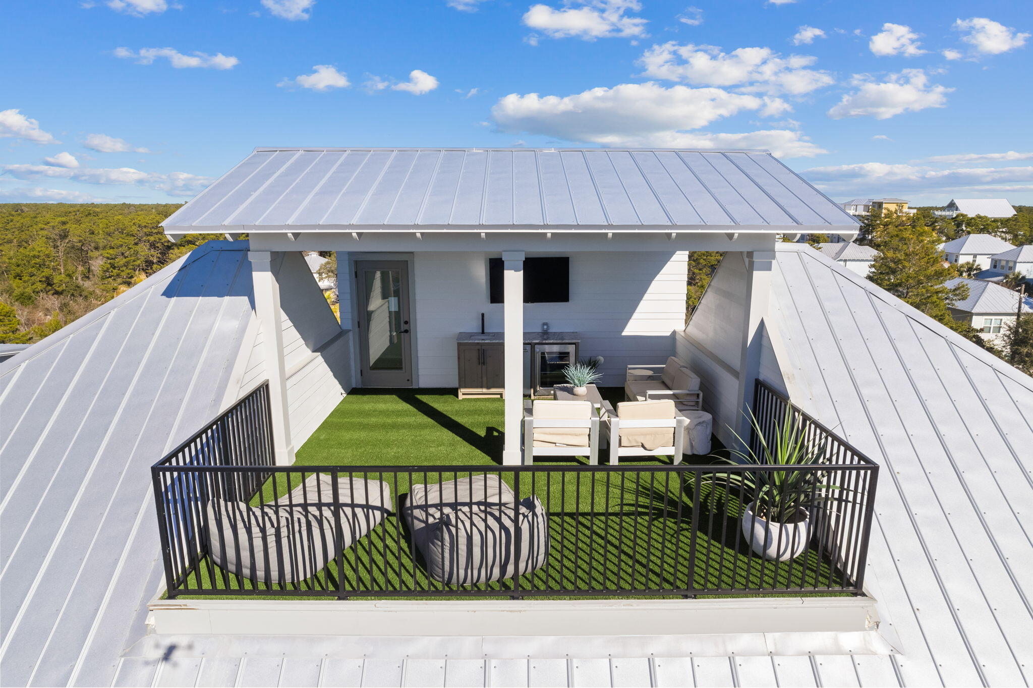 18 Inlet Heights Lane Inlet Beach, FL 32461 - Photo 2 of 46 a view of outdoor space and yard from balcony