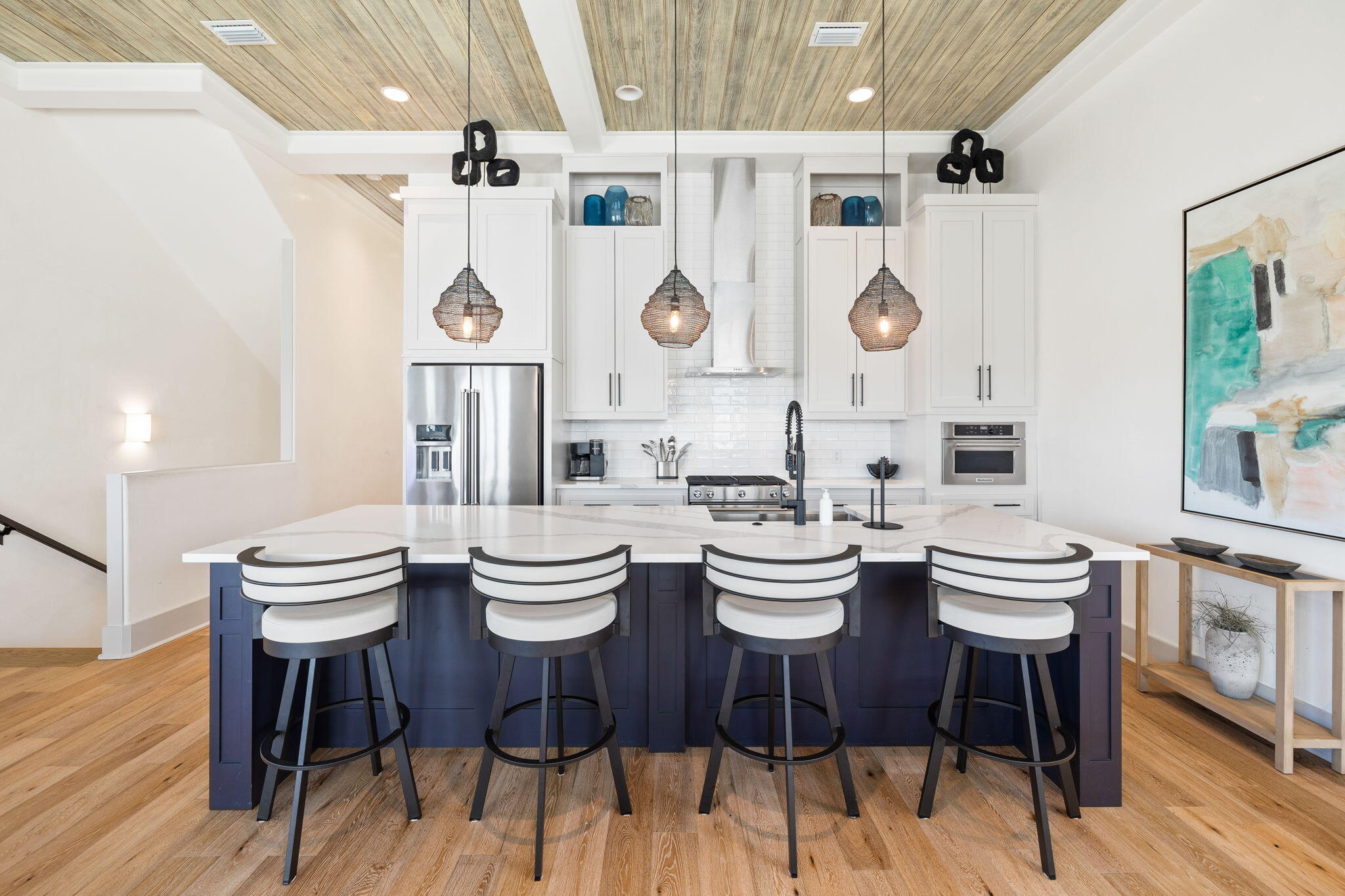 18 Inlet Heights Lane Inlet Beach, FL 32461 - Photo 3 of 46 a dining room with furniture and wooden floor