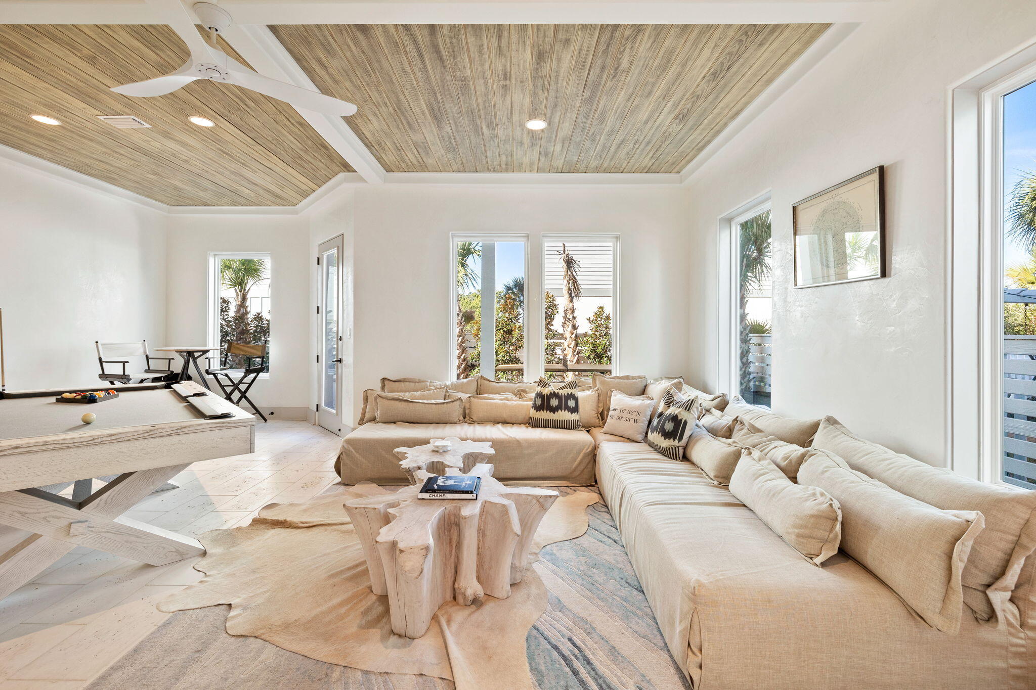 18 Inlet Heights Lane Inlet Beach, FL 32461 - Photo 6 of 46 a living room with furniture and a large window