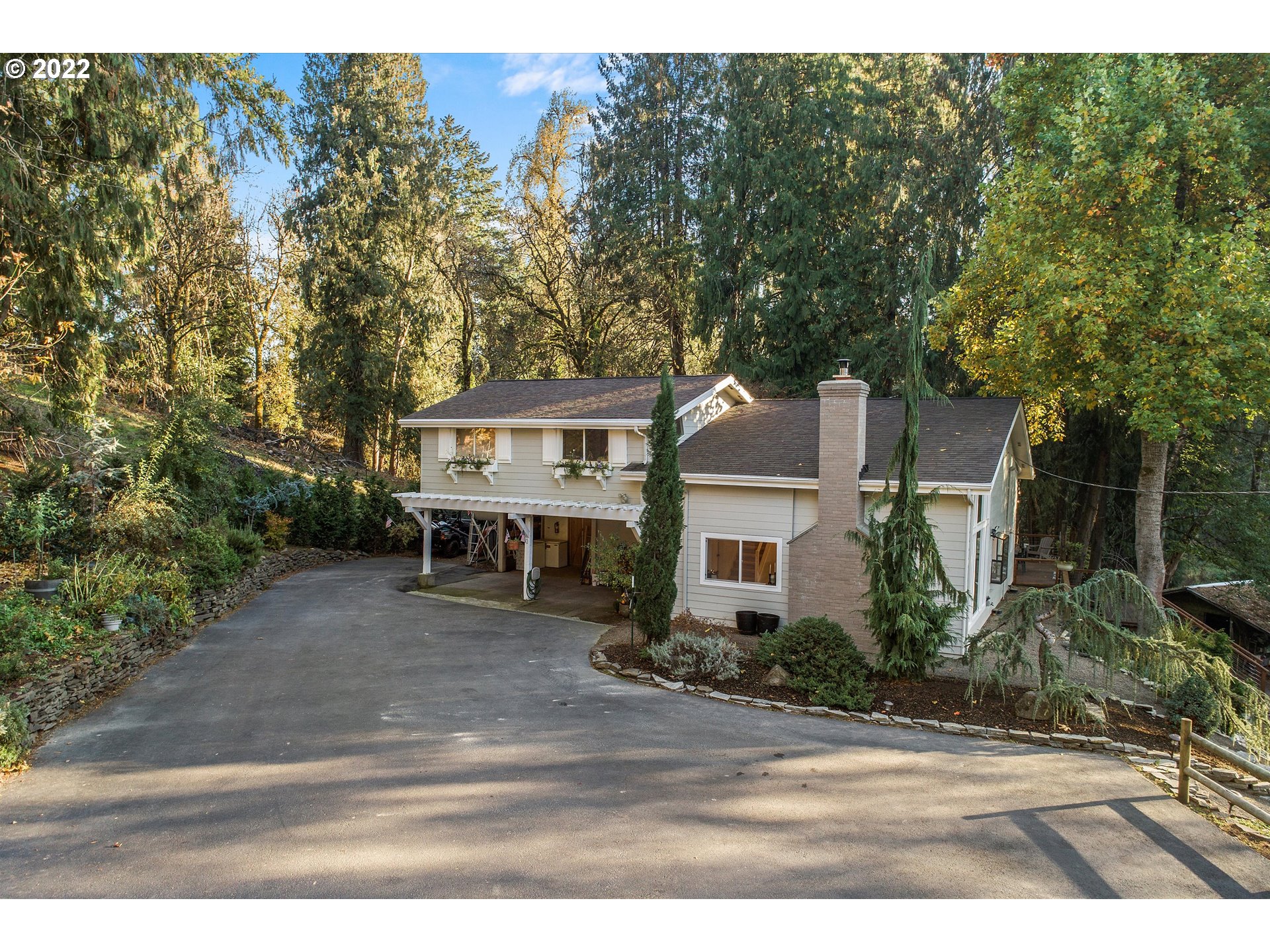 22543 South Central Point Road Oregon City, OR 97045 - Photo 3 of 32 a view of a house with a yard