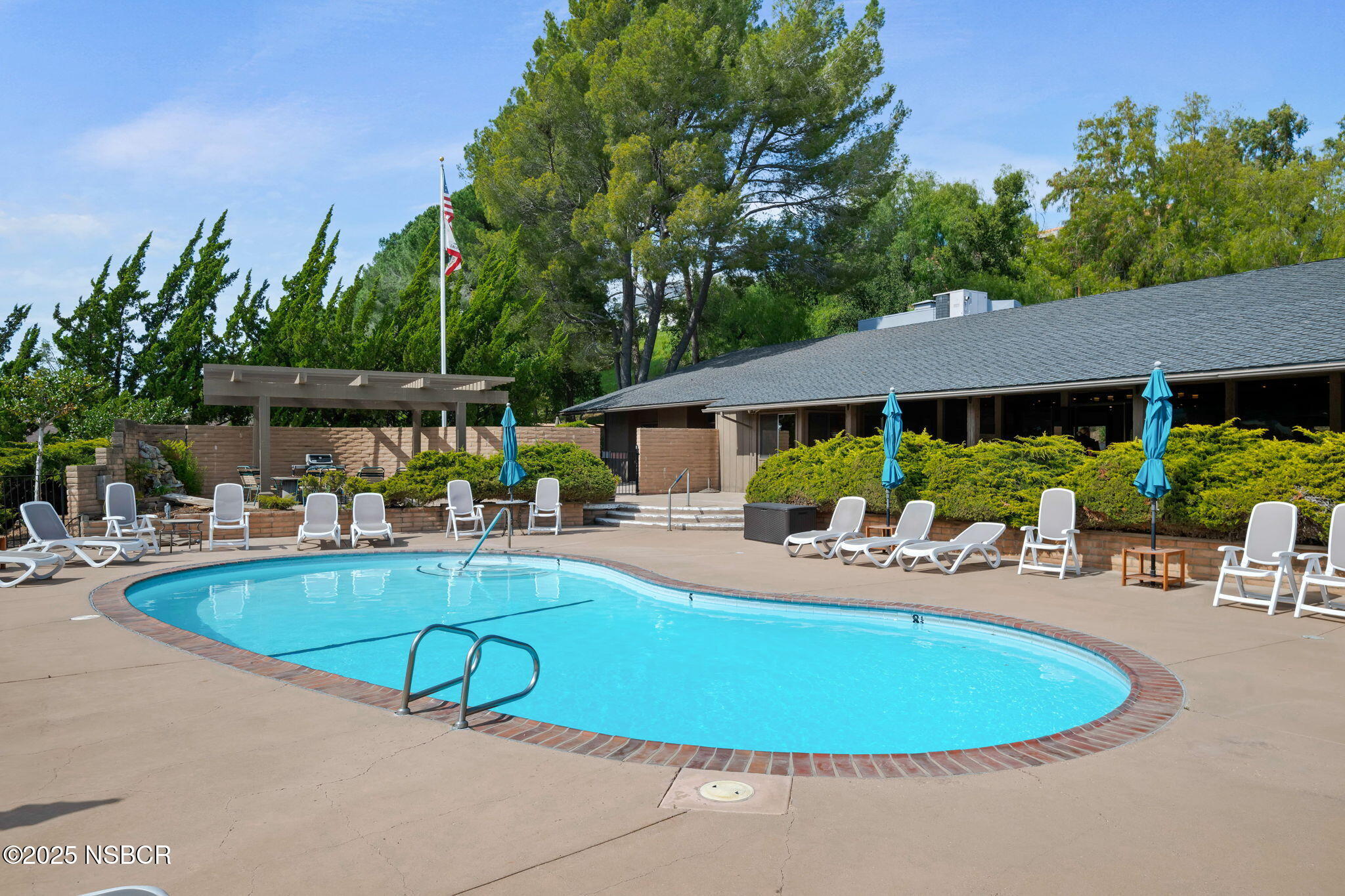 9 Paseo Del Rio Solvang, CA 93463 - Photo 28 of 32 a view of a house with swimming pool and sitting area