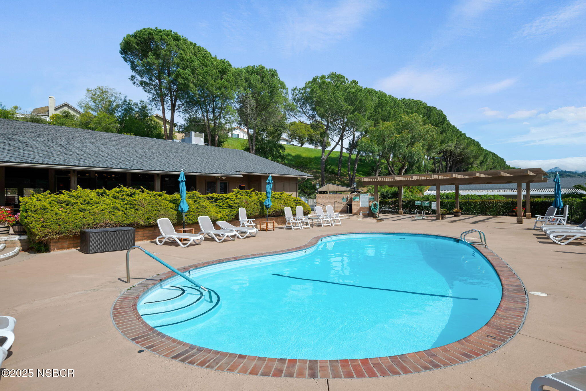 9 Paseo Del Rio Solvang, CA 93463 - Photo 29 of 32 a view of a swimming pool with a patio