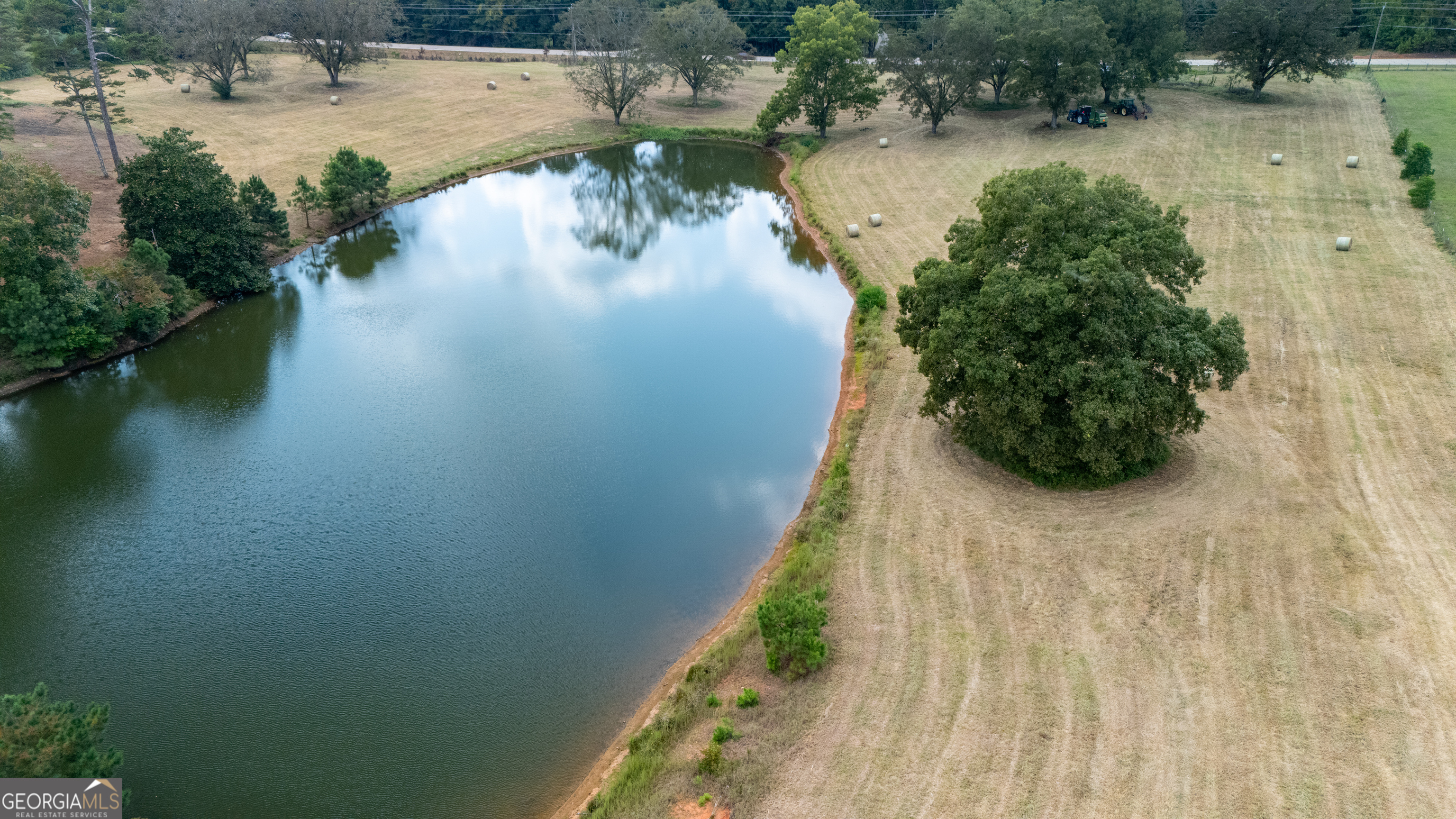 0 Whitesville Road LaGrange, GA 30240 - Photo 20 of 21 an aerial view of a house with a yard and lake view