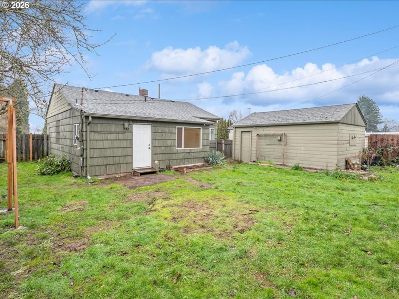 8234 Northeast Webster Street Portland, OR 97220 - Photo 35 of 37 Backyard
