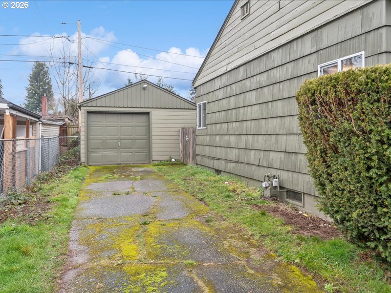 8234 Northeast Webster Street Portland, OR 97220 - Photo 5 of 37 Garage