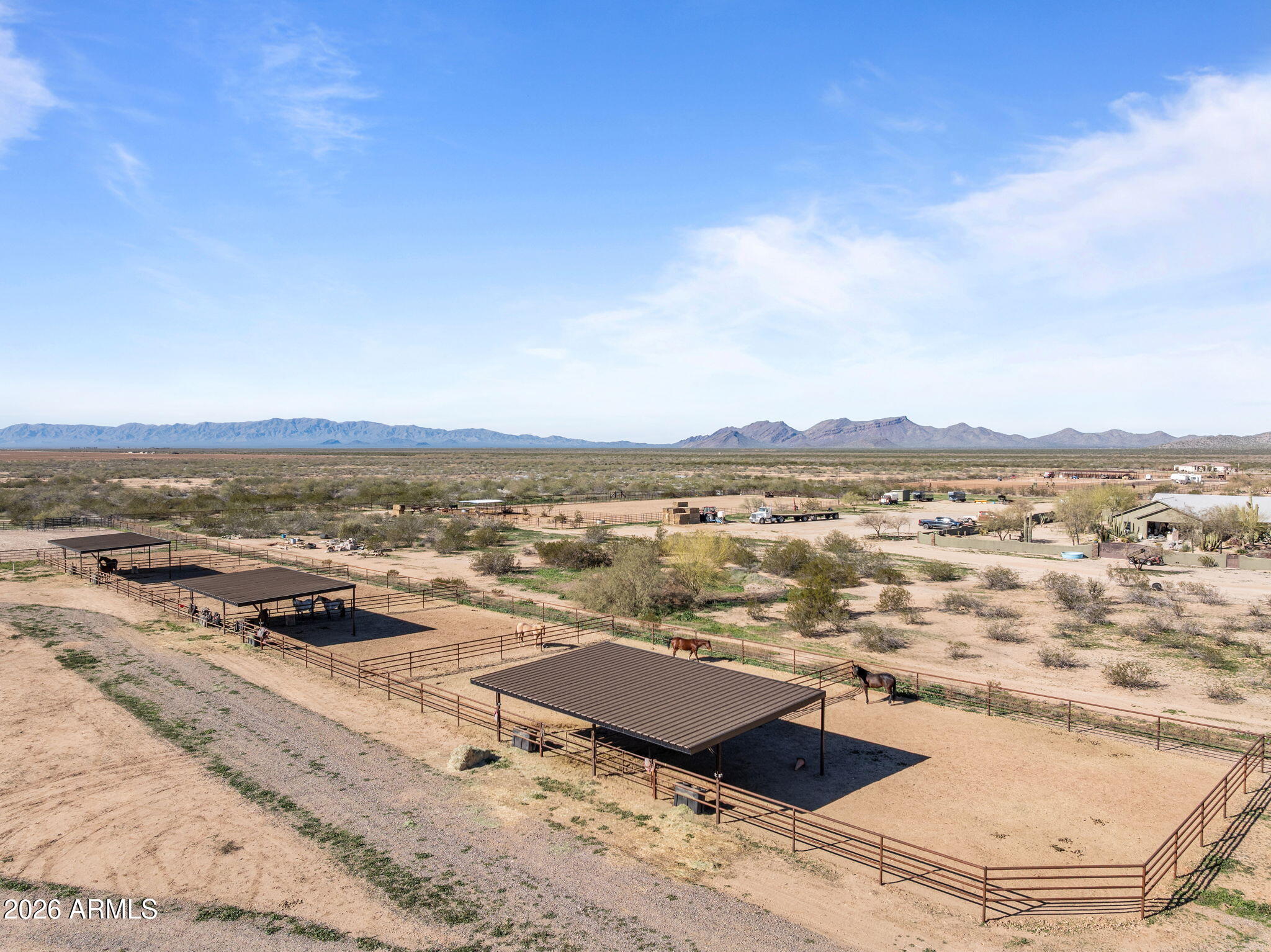 46629 West Luray Road Wickenburg, AZ 85390 - Photo 12 of 64 an aerial view of residential building and lake view