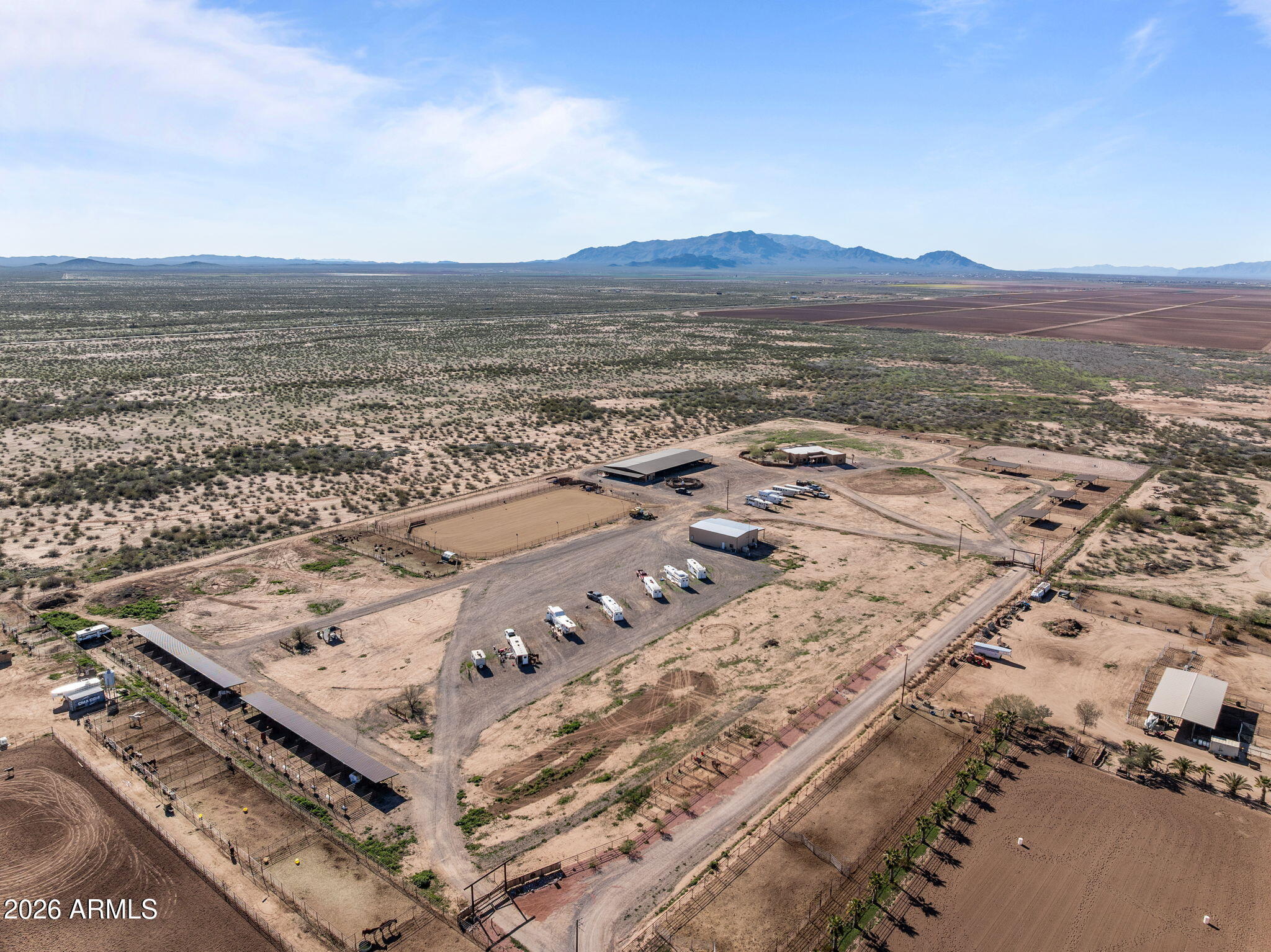 46629 West Luray Road Wickenburg, AZ 85390 - Photo 5 of 64 an aerial view of residential houses with outdoor space